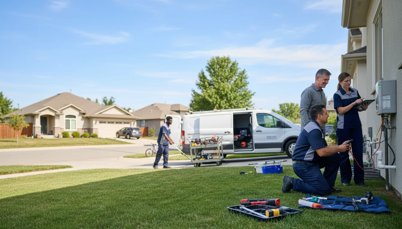 Tankless water heater service in Lakewood, CA